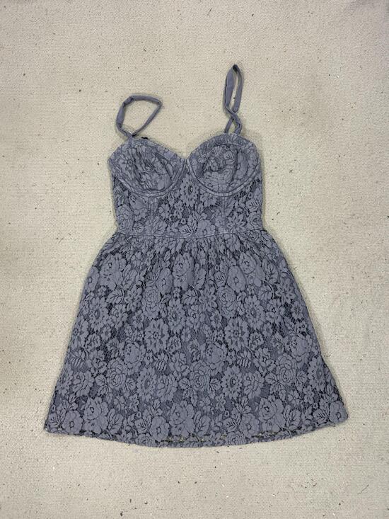 Abercrombie & Fitch Dresses & Skirts - Abercrombie & Fitch Dress Womens Medium Lace Bustier Mini Spaghetti Coquette